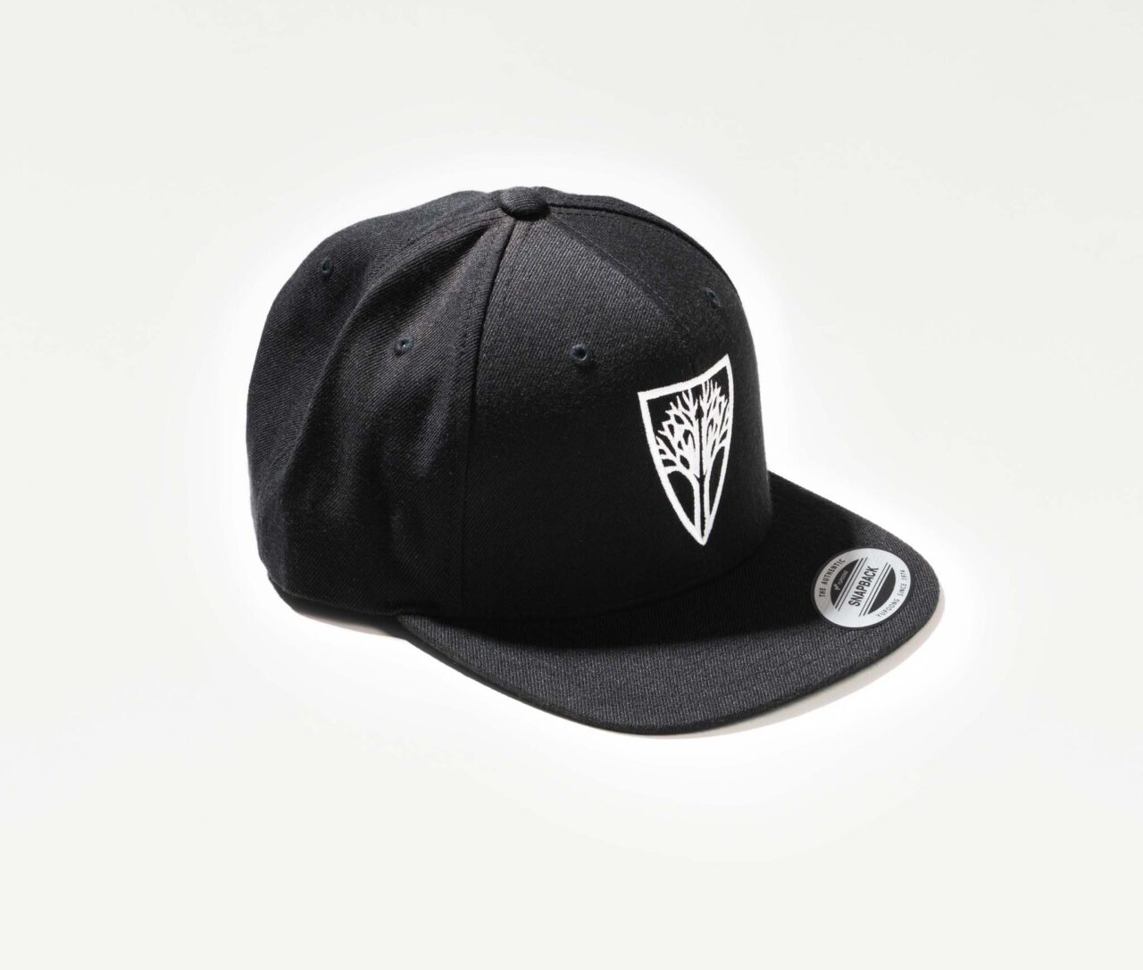 Logo Snapback Cap, Black - Wyrmwood