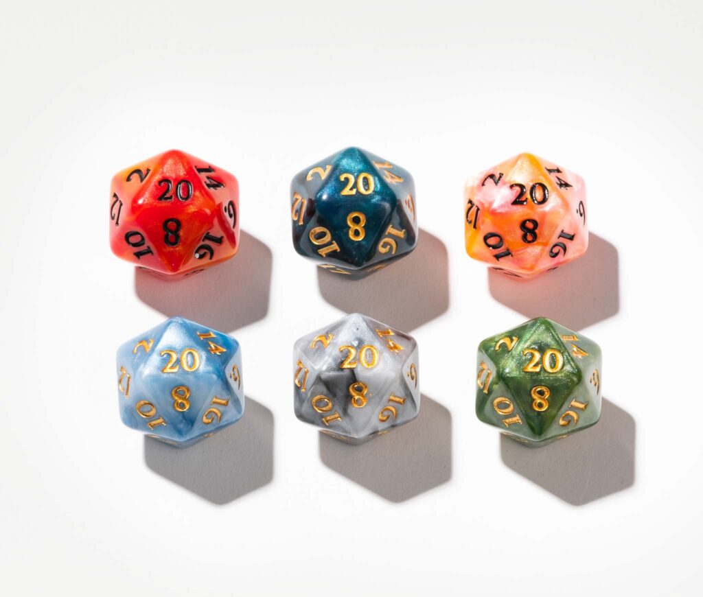 Resin Dice Sets by Wyrmwood