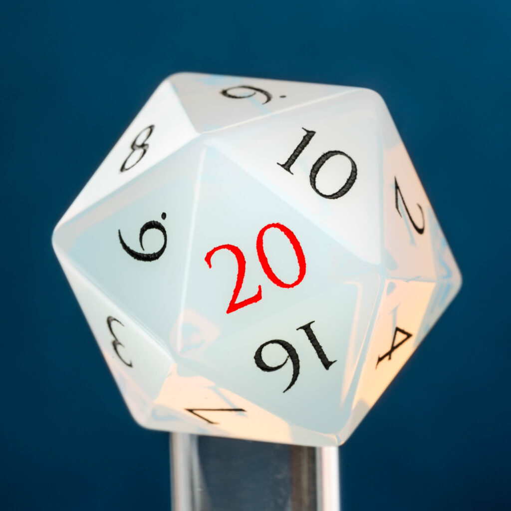 Opalite Dice by Wyrmwood