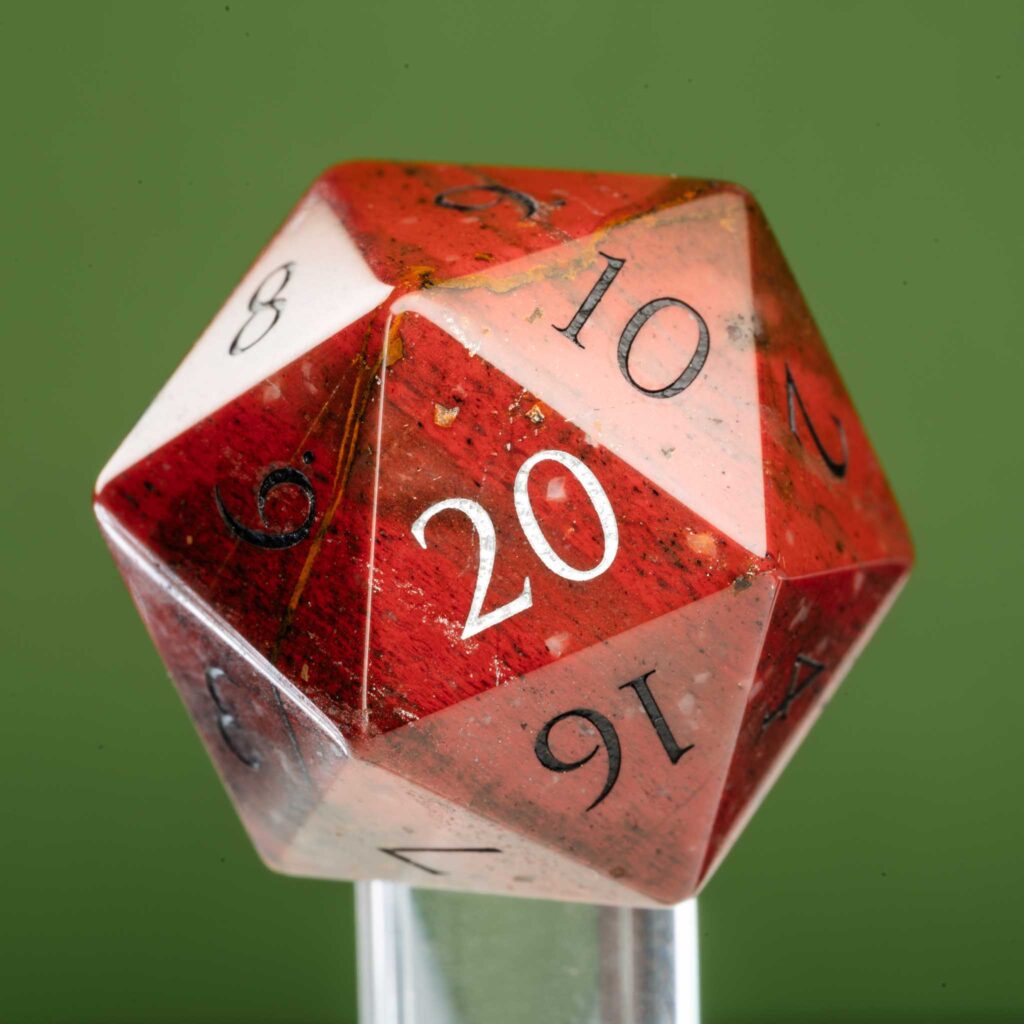 Rainbow Jasper Dice by Wyrmwood