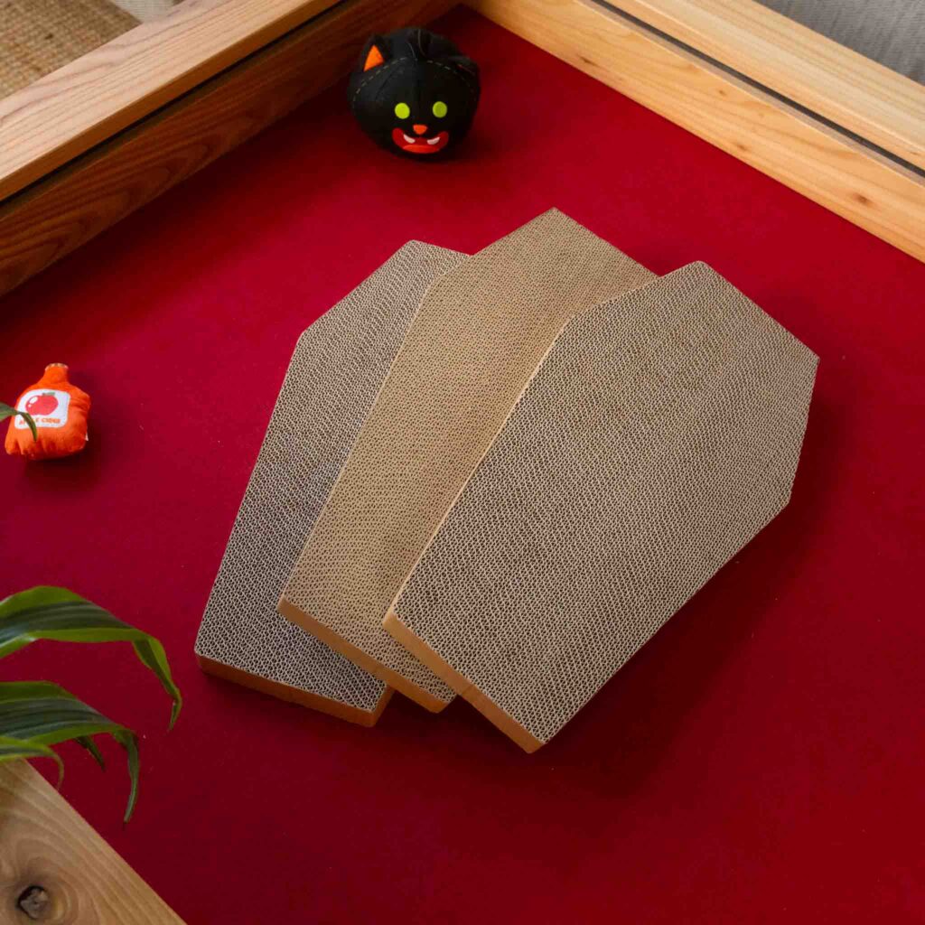 Cat Coffin Scratch Pads by Wyrmwood