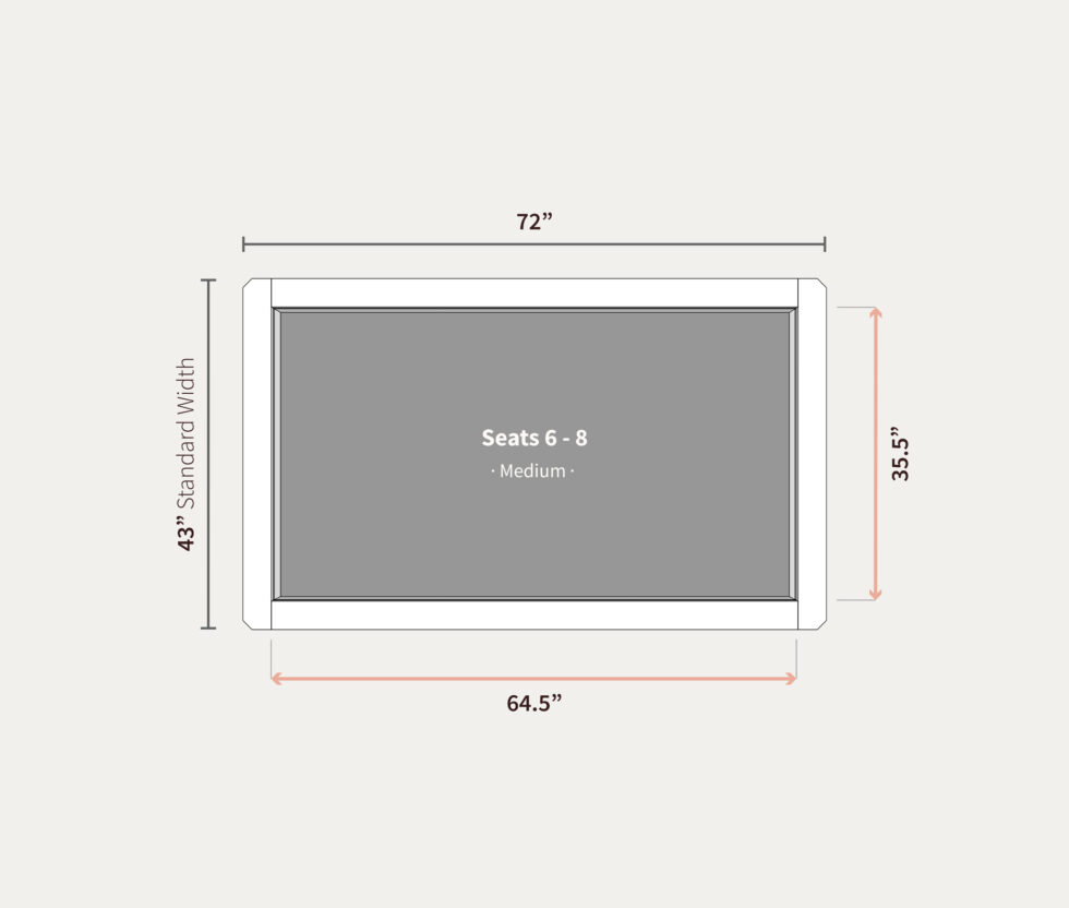 Mid-Century Table for Six – Bundle | Wyrmwood