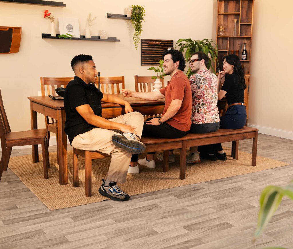 MGT Solid Wood Bench by Wyrmwood