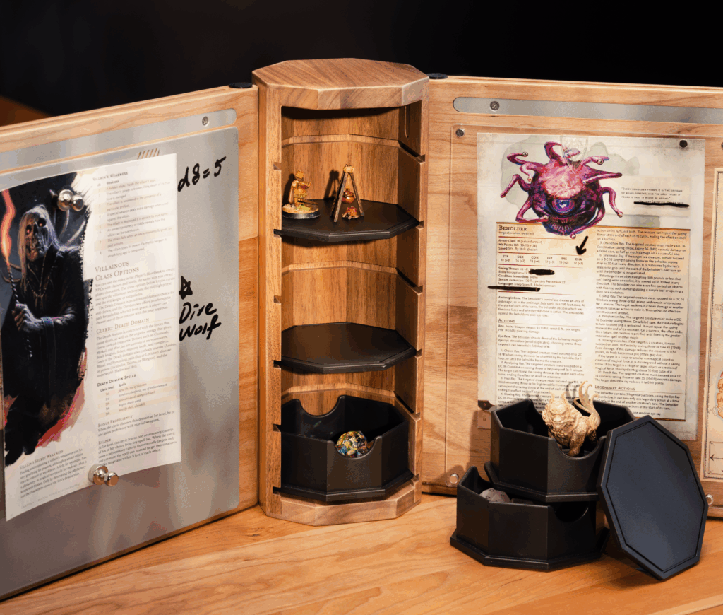 DM Screen Modular Storage Tower by Wyrmwood