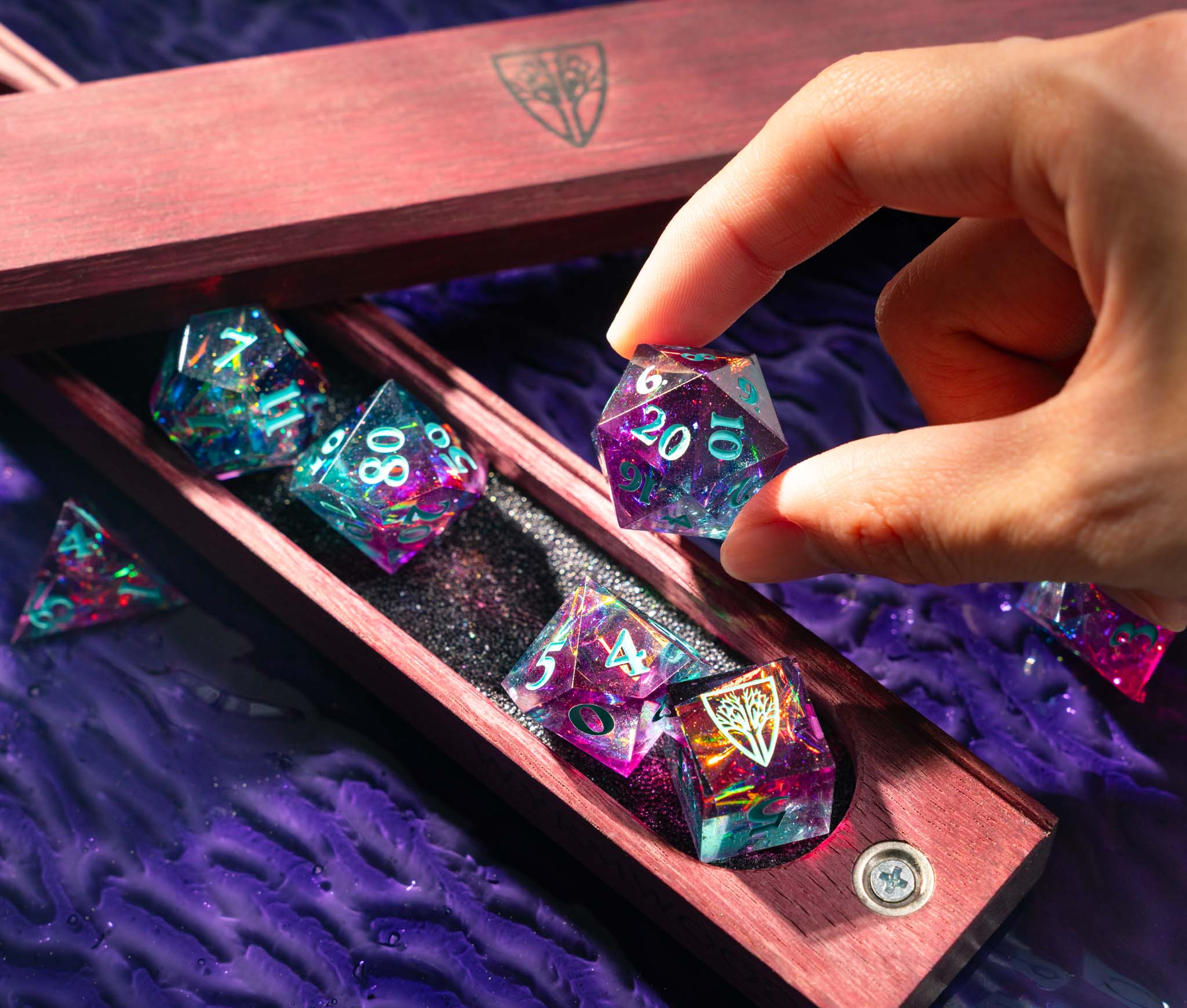 resin-dice-neuromancer-set-7-purpleheart-dice-vault-action