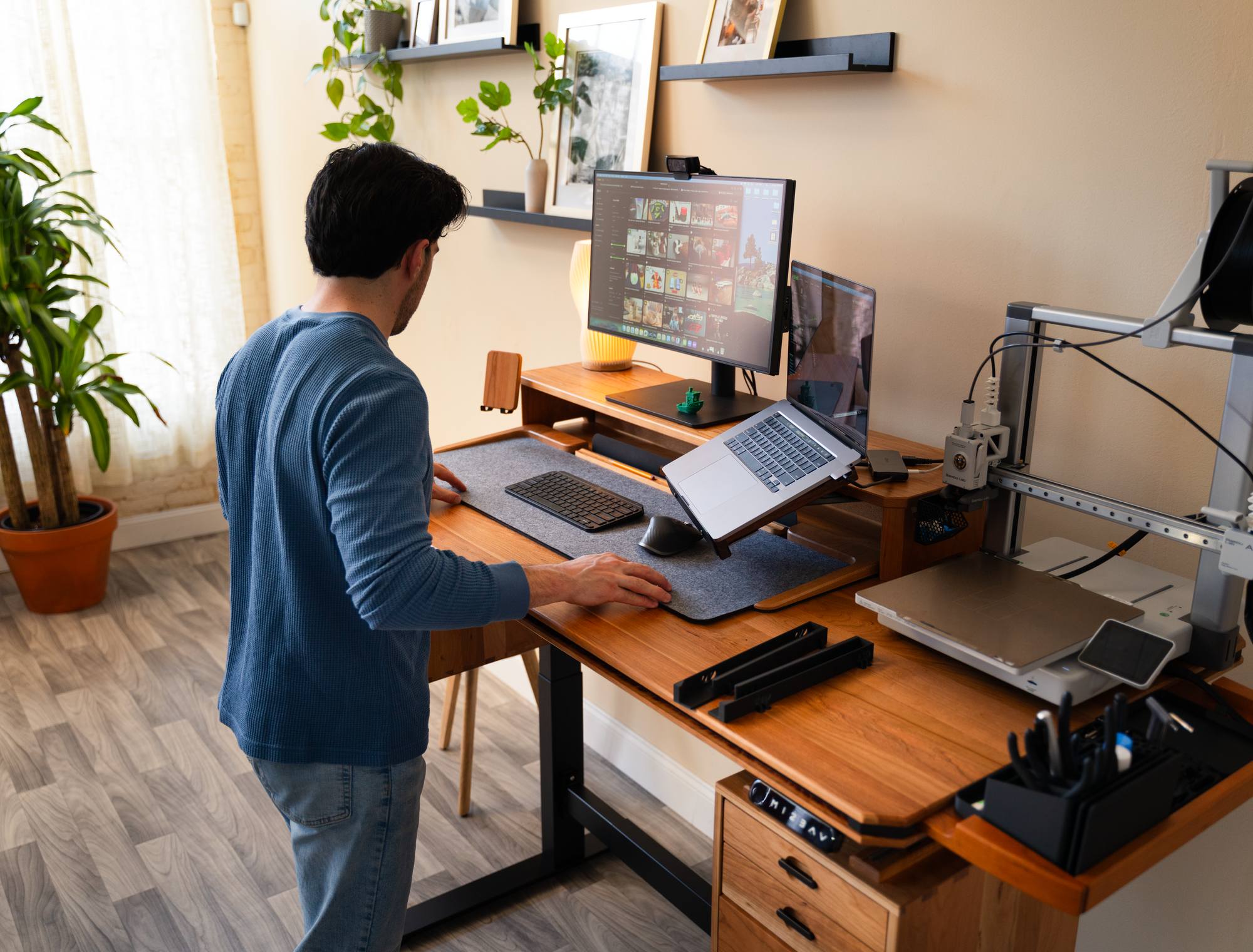 Wyrmwood Desk - Cherry