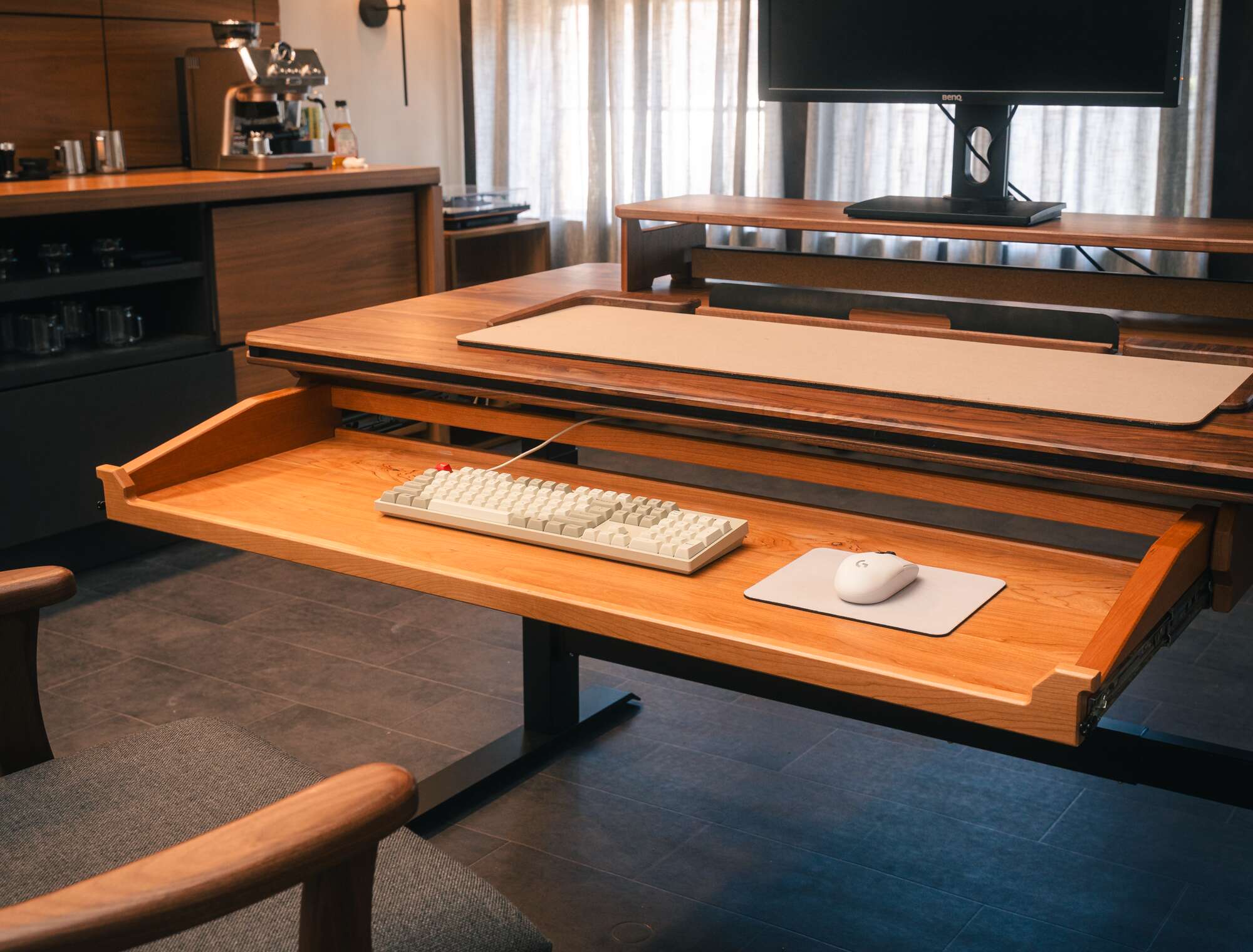central drawer cherry